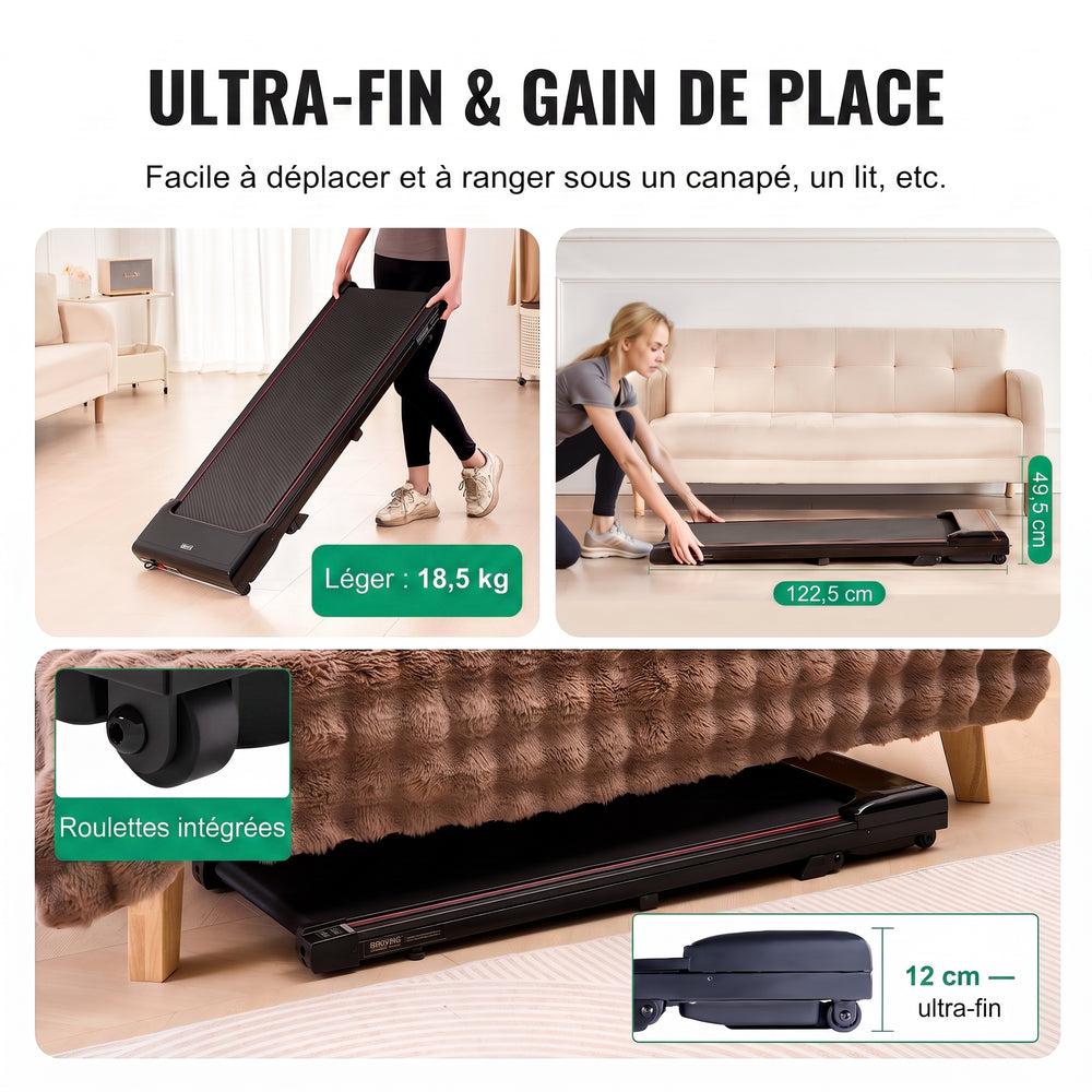 Tapis de marche sous-bureau StepDesk Pro