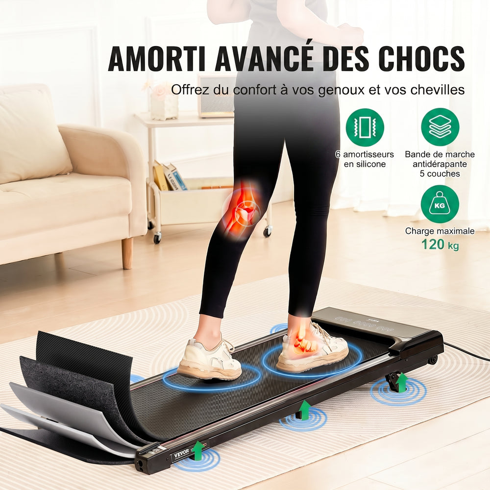Tapis de marche sous-bureau StepDesk Pro