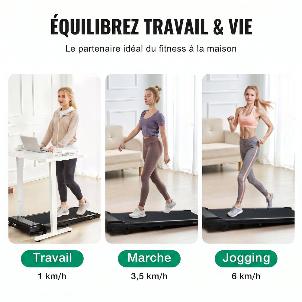 Tapis de marche sous-bureau StepDesk Pro